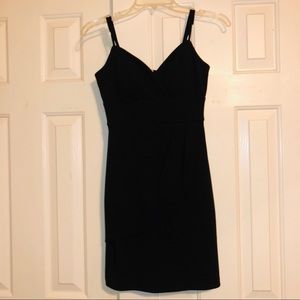 Black mini dress